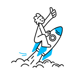 Fototapeta premium business start-up