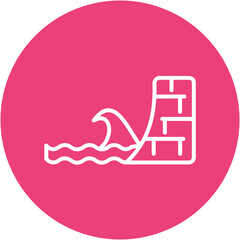 Sea Wall Icon
