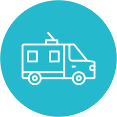 Surveillance Van Icon
