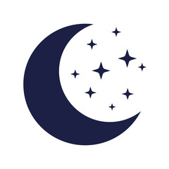 moon and star
