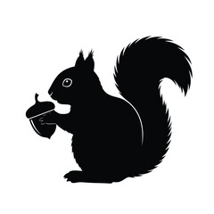 squirrel with nut