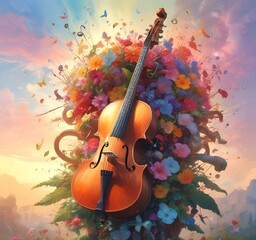 Illustration of sound background.