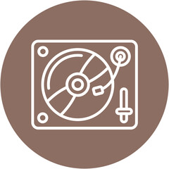 Record Player Icon