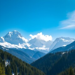 Obraz premium Picos nevados