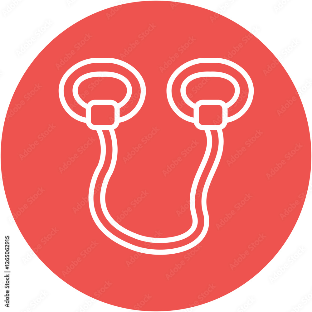 Sticker Resistance Band Icon