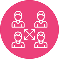 Cross functional Team Icon