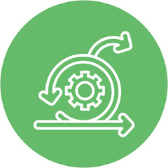 Sprint Cycle Icon