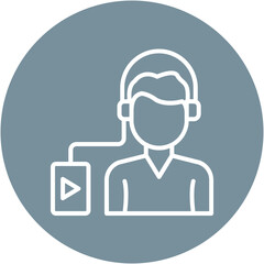 Podcast Listener Icon