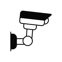 Cctv  vector icon stock illustration