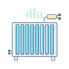 radiator icon, radiator vector illustration-simple illustration of radiator, perfect for radiator logos and icons