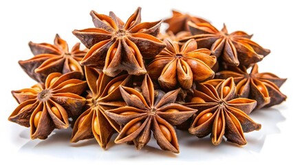 Fototapeta premium Star Anise Spice Pile