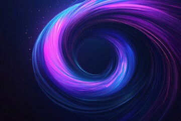 Swirling abstract design showcasing vibrant colors for digital advertising layouts