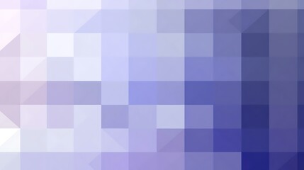Abstract Geometric Pattern In Shades Of Blue And White
