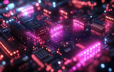 Fototapeta premium abstract background with lights