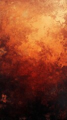 Obraz premium Abstract fiery orange and brown textured background.