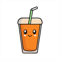 juice glyph icon vector silhouette design