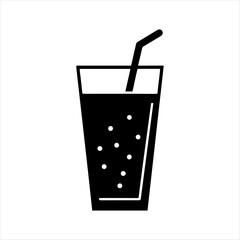 juice glyph icon vector silhouette design