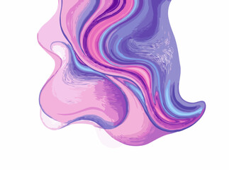 Fluid Motion Abstract Artistic Background