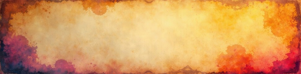 Obraz premium Aged paper texture, faded ink stains, distressed edges, book, background