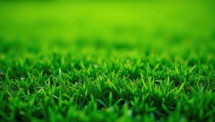 Fototapeta premium Close-up, lush green fairway texture High resolution, vibrant green grass , landscape, fairway