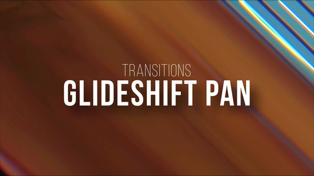 Glide Shift Pan Transitions | Drag and Drop Style