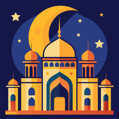 ramadan poster vector