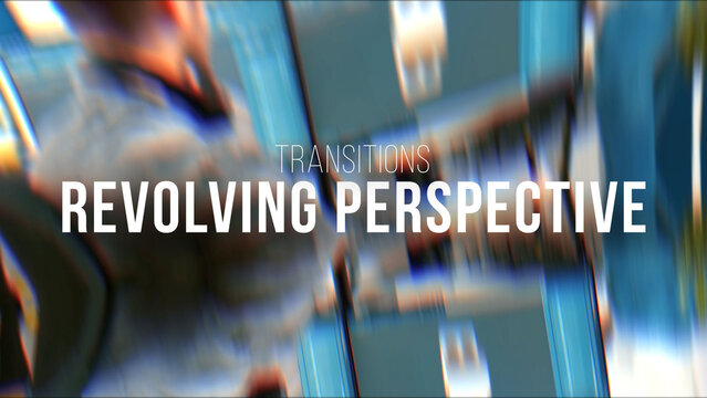 Revolving Perspective Transitions | Drag and Drop Style