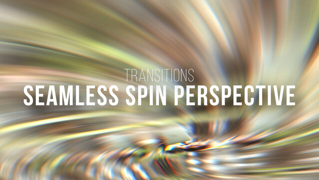 Seamless Spin Perspective Transitions | Drag and Drop Style