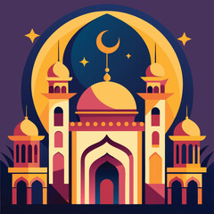 ramadan poster vector