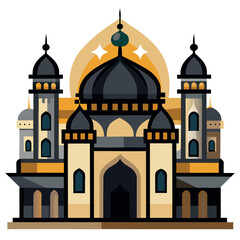 Ramadan & Eid Mubarak vector illustration 