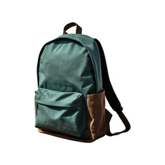 Naklejka premium Backpack on transparent background