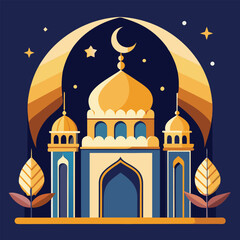 ramadan poster vector