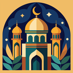 ramadan poster vector