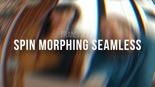 Spin Morphing Seamless Transitions | Drag and Drop Style