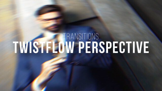 Twist Flow Perspective Transitions | Drag and Drop Style
