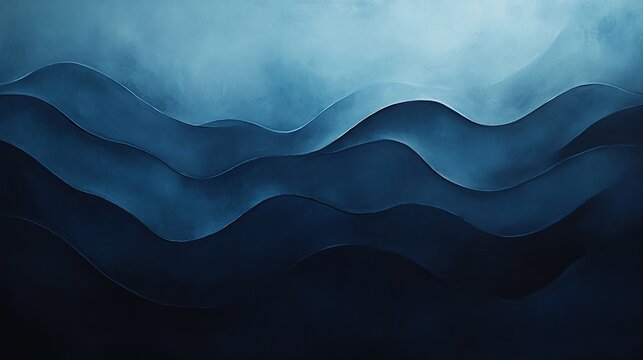 A minimalist background with a gradient of deep indigo tones, evoking a sense of mystery and sophistication within a contemporary context