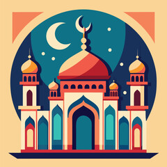 ramadan poster vector