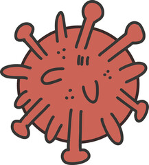 코로나, 병균, 항원, 항체, 바이러스, 벡터, 태양, 기호, 아이콘, 방울, 독감, 감기,