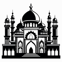 Ramadan & Eid Mubarak vector illustration