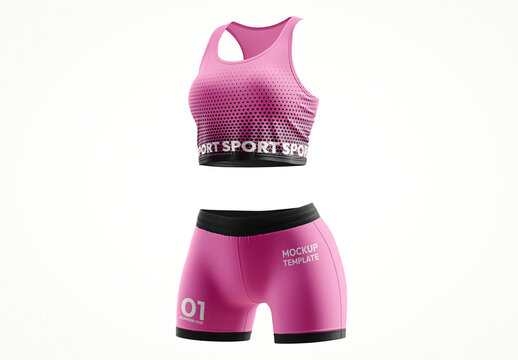 Women's Sportswear Mockup