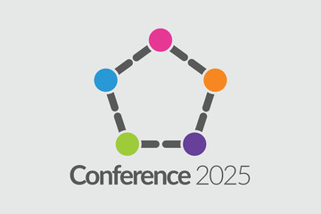 Colorful Logo Template for Conference or Youth Summit