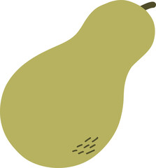 과일, 배, 영양, 건강한, 건강, 배나무, 식사, 먹을것, 벡터, 야채