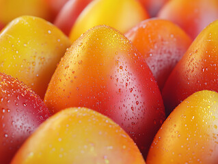 red and yellow apples