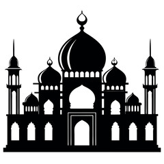 Ramadan & Eid Mubarak Greeting Cards vector illustration 