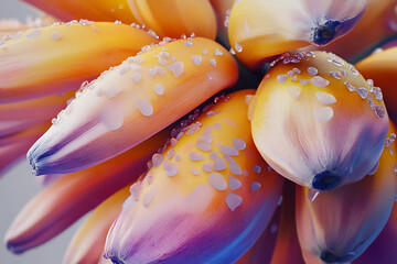 close up of fresh figs on a blue background