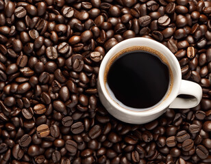 Fototapeta premium coffee in beans