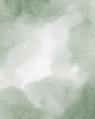 Green Watercolor Abstract Background