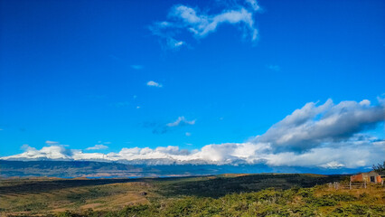Argentina's Bainai National Park - Park and glacier landscape