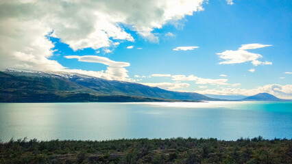 Argentina's Bainai National Park - Park and glacier landscape