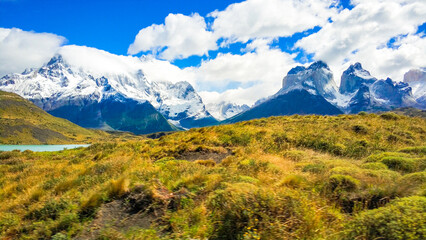 Argentina's Bainai National Park - Park and glacier landscape